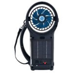 Supersonic Solar Power Bluetooth Speaker with FM Radio / LED Torch Light / Fan - Image 3