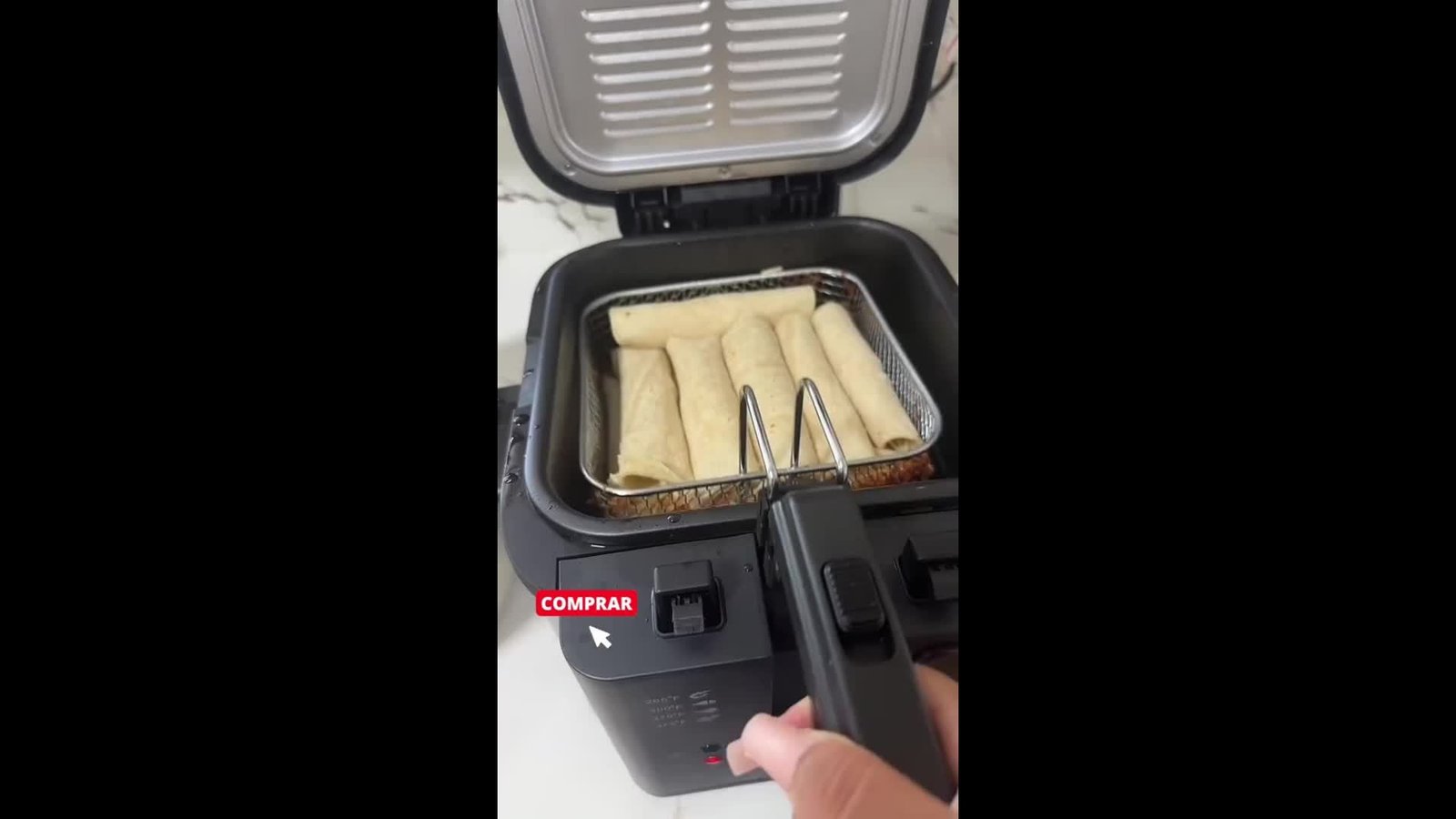 SUSTEAS 1500W Smokeless Fryer | Temperature-controlled, Removable Basket, 84.54oz. Non-stick Liner for Easy Cleaning Father's Day Gifts Are Perfect Gifts And Gift Suggestions for Cooking Lovers - Image 14