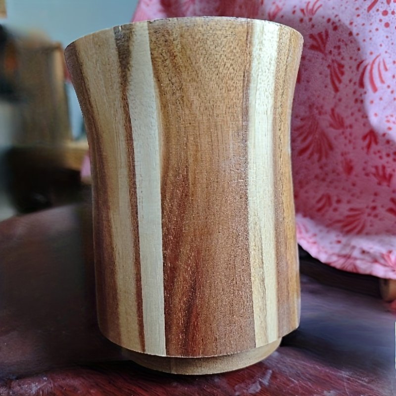 Wood Utensil Holder - Wood Chopstick & Cutlery Organizer with Insert-Style Mount, Space-Saving Countertop/Cabinet Storage, for Asian Utensils, Chopsticks, Spoons & Knives (No Screws/Adhesive) - Image 6