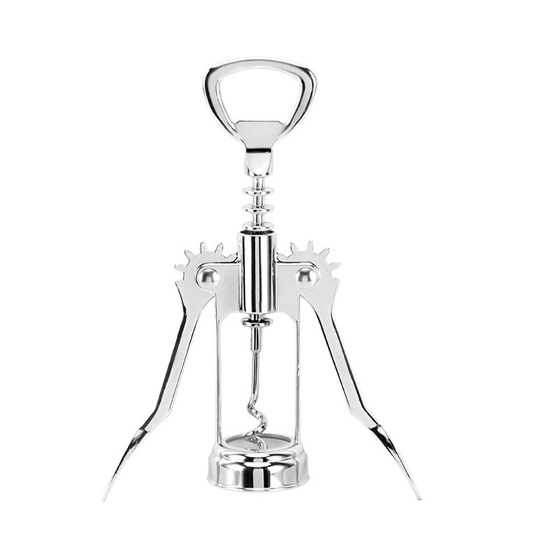 Multifunctional Wine Opener | Zinc Alloy Bottle Opener with Cork Screw and Pour Spout - Image 4