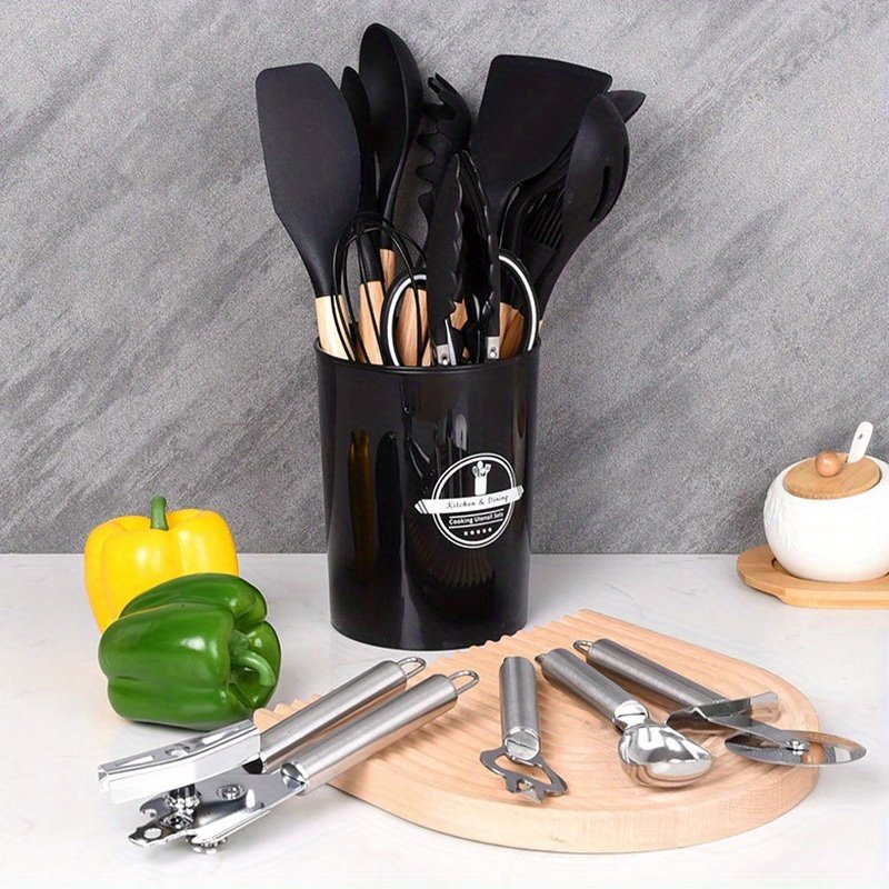 44/ 37pcs Kitchen Cooking Tool Set- 44/ 37pcs Are Super Cost-Effective, Complete, High Temperature Resistant, Non-Stick, Dishwasher Safe, Selected Kitchen Tools, Suitable For Kitchen Enthusiasts And Beginners Best Gifts For Thanksgiving And Christma - Image 12