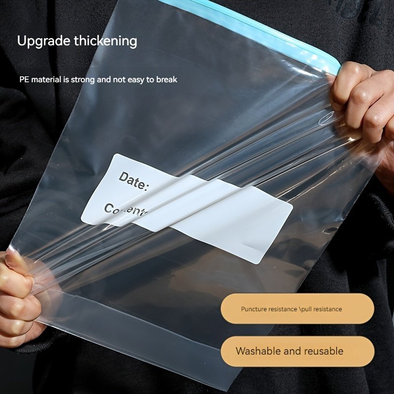 45pcs of Storage Bags • Fresh-Keeping Bags • Classification Storage Bags • Preservation Sealing Bags • Suitable for Fruits, Grains, Vegetables, And Meat • Kitchen Organization And Storage • Kitchen Accessory Classification Fresh-Keeping Bags - Image 11