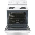 Hotpoint 30-inch Freestanding Electric Range RBS160DMWW - Image 4