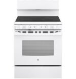 GE 30” Free-standing Electric Radiant Smooth Cooktop Range JB480DTWW