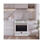 Leonardo Espresso 30" Slide-In Electric Induction, 5.0 cu.ft. FFSIN0982-30WHT - Image 10