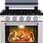 Camplux 21 Inches RV Stove Gas Range Oven 3 Burners Cooktop