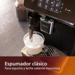 Philips 1200 Series Fully Automatic Espresso Machine, Classic Milk Frother, 2 Coffee Varieties, Intuitive Touch Display, 100% Ceramic Grinder, AquaClean Filter, Aroma Seal, Black (EP1220/04) - Image 6