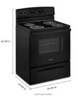 Amana Electric Range 30 In. With Bake Assist Temps in Black - ACR4303MFBK - Image 2