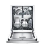 Bosch 100 Series PureDry 50-Decibel Front Control 24-in Built-In Dishwasher (Fingerprint-Resistant Stainless Steel) ENERGY STAR - Image 3