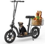 Hiboy MAX Pro Electric Scooter, 46.6 Mi Long Range, 22 MPH Power by 650W MAX Motor, 11” Pneumatic Tires, Split Hub Design, Dual Suspension, 265lbs MAX Load, Commuting Electric Scooter for Adults - Image 2