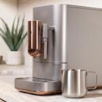 Café Affetto Automatic Espresso Machine + Milk Frother | Built-In & Adjustable Espresso Bean Grinder | One-Touch Brew in 90 Seconds | Steel Silver, 1.2 Liter, (C7CEBBS2RS3) - Image 9