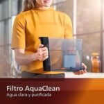 Philips 1200 Series Fully Automatic Espresso Machine, Classic Milk Frother, 2 Coffee Varieties, Intuitive Touch Display, 100% Ceramic Grinder, AquaClean Filter, Aroma Seal, Black (EP1220/04) - Image 3