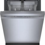 Bosch SHE41CM5N 300 Series 24″ Dishwasher 48 db – Recessed Handle, Stainless Steel - Image 4