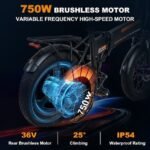 Colorway ORANGE Electric Bike - Image 7