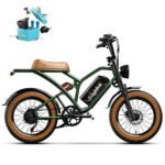 Euybike S4 Moped-Style Fat Tire Electric Bike - Image 6