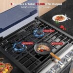 Camplux 21 Inches RV Stove Gas Range Oven 3 Burners Cooktop - Image 4