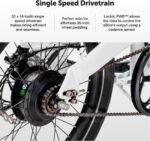 Lectric XP Lite Long-Range eBike Electric Commuter Bike - Image 8