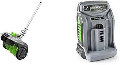 31vcv6KuEGL._AC_.jpg EGO Power+ SSA1200 Multi-Head Snow Shovel Attachment, Black & CH5500 56-Volt Lithium-ion Rapid Charger - Image 1