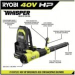 40V HP Brushless 850 CFM Backpack Blower Kit : Patio, Lawn & Garden - Image 3