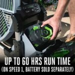 EGO POWER+ Portable Misting Fan, Outdoor Electric 18" 5 Speed Fan, Battery and Charger Not Included - FN1800  Patio, Lawn & Garden - Style : 18" (No Battery/Charger) - Image 5