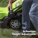 Greenworks 48V (24V x 2) 17" Cordless (Push) Lawn Mower (200+ Compatible Tools), (2) 4.0Ah Batteries and Dual Port Rapid Charger Included  Everything Else - Size : 17" (2 x 4.0Ah) - Image 7
