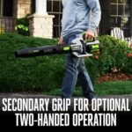 EGO Power+ Leaf Blower, Cordless Electric 880 CFM, Includes (2) 56V 4.0Ah Batteries and Charger - LB8803-2  Electronics - Style : 880 CFM w/(2) 4.0Ah Batteries - Image 7