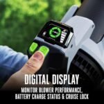 EGO Power+ Leaf Blower, Cordless Electric 880 CFM, Includes (2) 56V 4.0Ah Batteries and Charger - LB8803-2  Electronics - Style : 880 CFM w/(2) 4.0Ah Batteries - Image 4