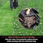 LawnMaster 48V MAX Electric Lawn Mower, 19-inch Brushless Cordless Lawn Mower with 2X24V MAX 4.0Ah Battery and a Dual Charger-CLMF4819A  Patio, Lawn & Garden - Color : 19-Inch-Orange - Image 11