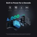 Anker - SOLIX C1000X Gen2 Portable Power Station 2000W (1024 Wh Capacity) - Dark Gray - Image 6