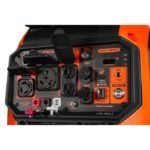 WEN DF680iX Quiet 6800-Watt Dual Fuel RV-Ready Electric Start Portable Inverter Generator with Fuel Shut Off and CO Watchdog for Electric Vehicle Backup - Image 8