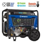 Westinghouse 6,600/5,300-Watt Dual-Fuel 6600 Home Backup Watt Portable Generator, Remote Electric Start, CO Sensor