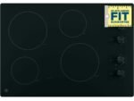 GE Cooktop Electric With Built-In Knob Control 30 Inch in Black - JP3030DWBB - Image 2