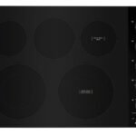 KitchenAid ADA 30" Black Electric Cooktop With 5 Elements And Knob Controls - KCES550HBL