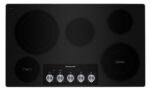 KitchenAid ADA 30" Black Electric Cooktop With 5 Elements And Knob Controls - KCES550HBL - Image 5