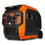 WEN DF680iX Quiet 6800-Watt Dual Fuel RV-Ready Electric Start Portable Inverter Generator with Fuel Shut Off and CO Watchdog for Electric Vehicle Backup