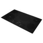 KitchenAid 36-Inch Electric Cooktop with 5 Elements and Touch-Activated Controls In Black - KCES956KBL - Image 2