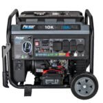 Pulsar - GD10KBN 10500W Dual Fuel Portable Inverter Generator Electric Start RV Ready with Wheel Kit Home Backup